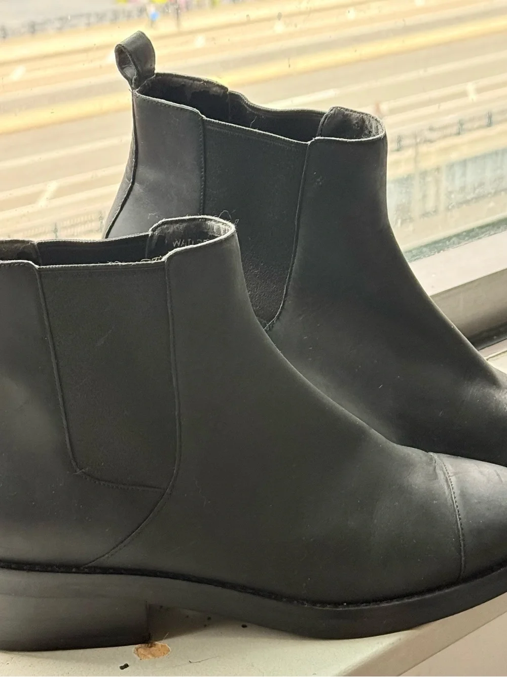 Cole Haan Grand.ØS Waterproof Chelsea Boots Men’s Size 10 Black Leather Ankle